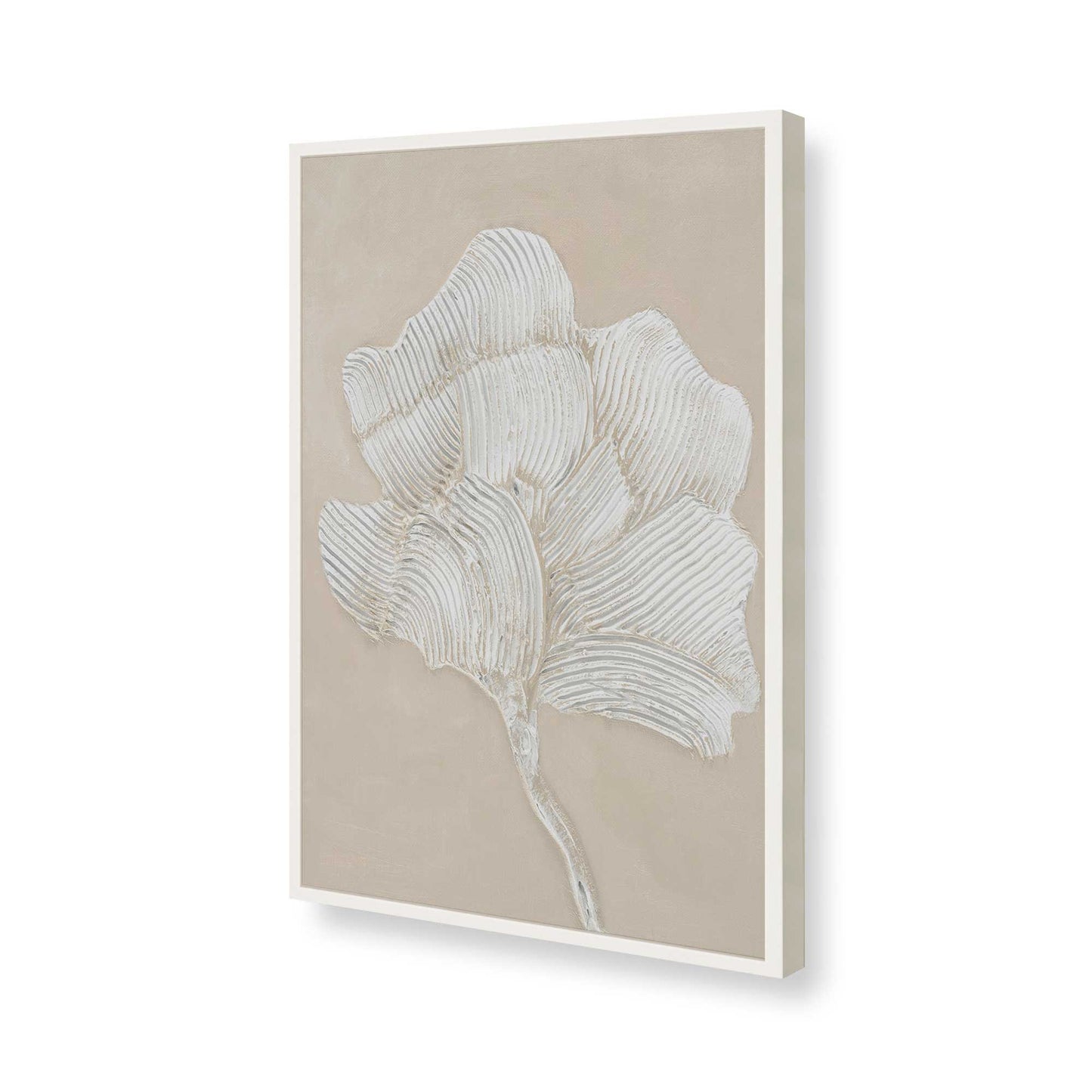 [Color:Opaque White], Picture of art in a Opaque White frame of the corner