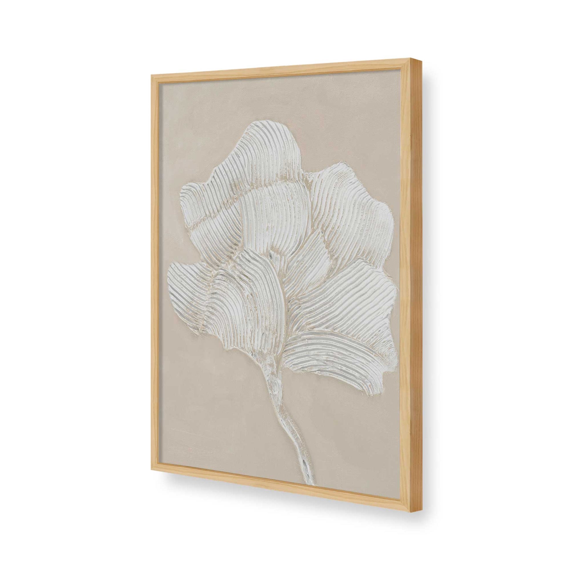 [Color:American Maple], Picture of art in a American Maple frame of the corner