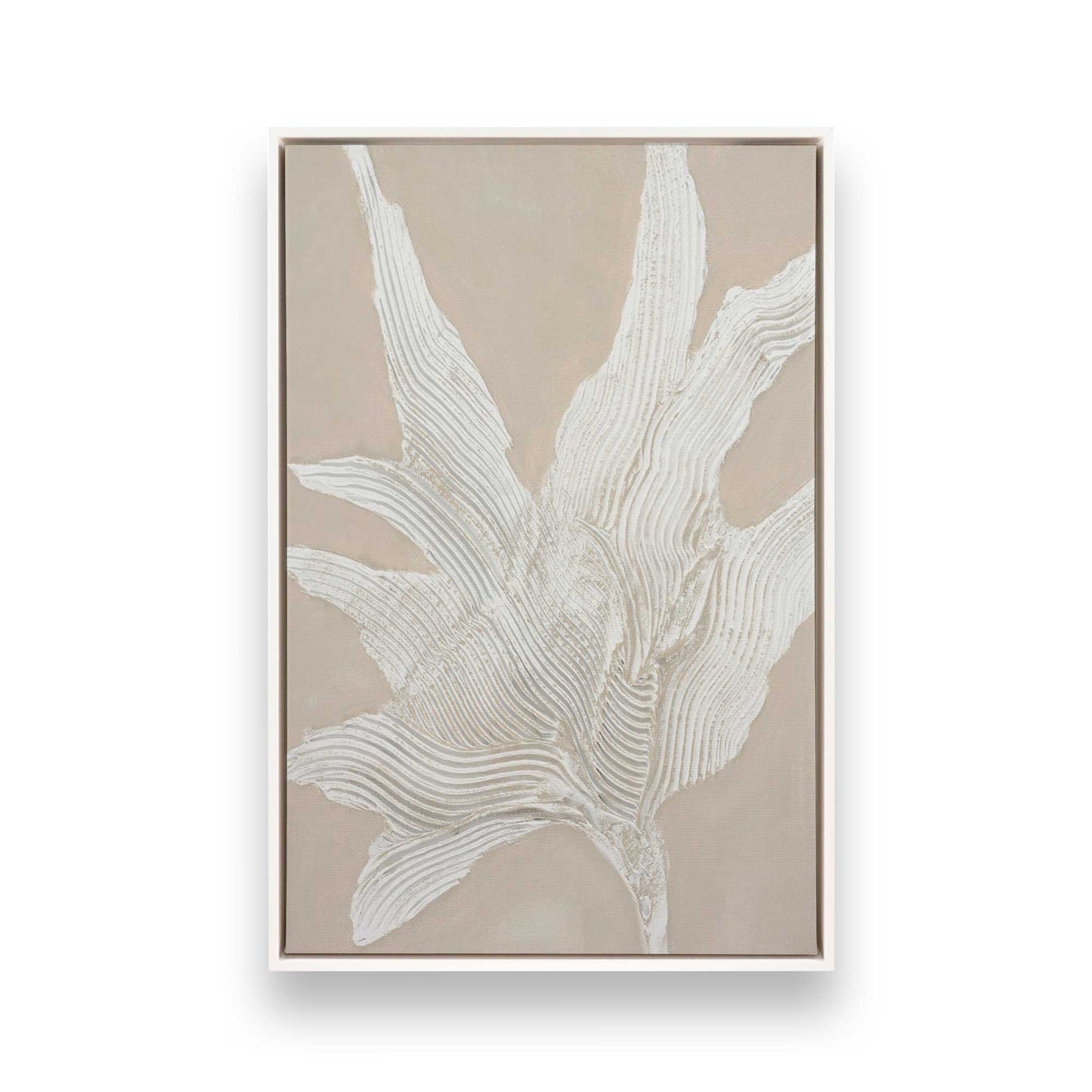 [Color:Opaque White], Picture of art in a White frame