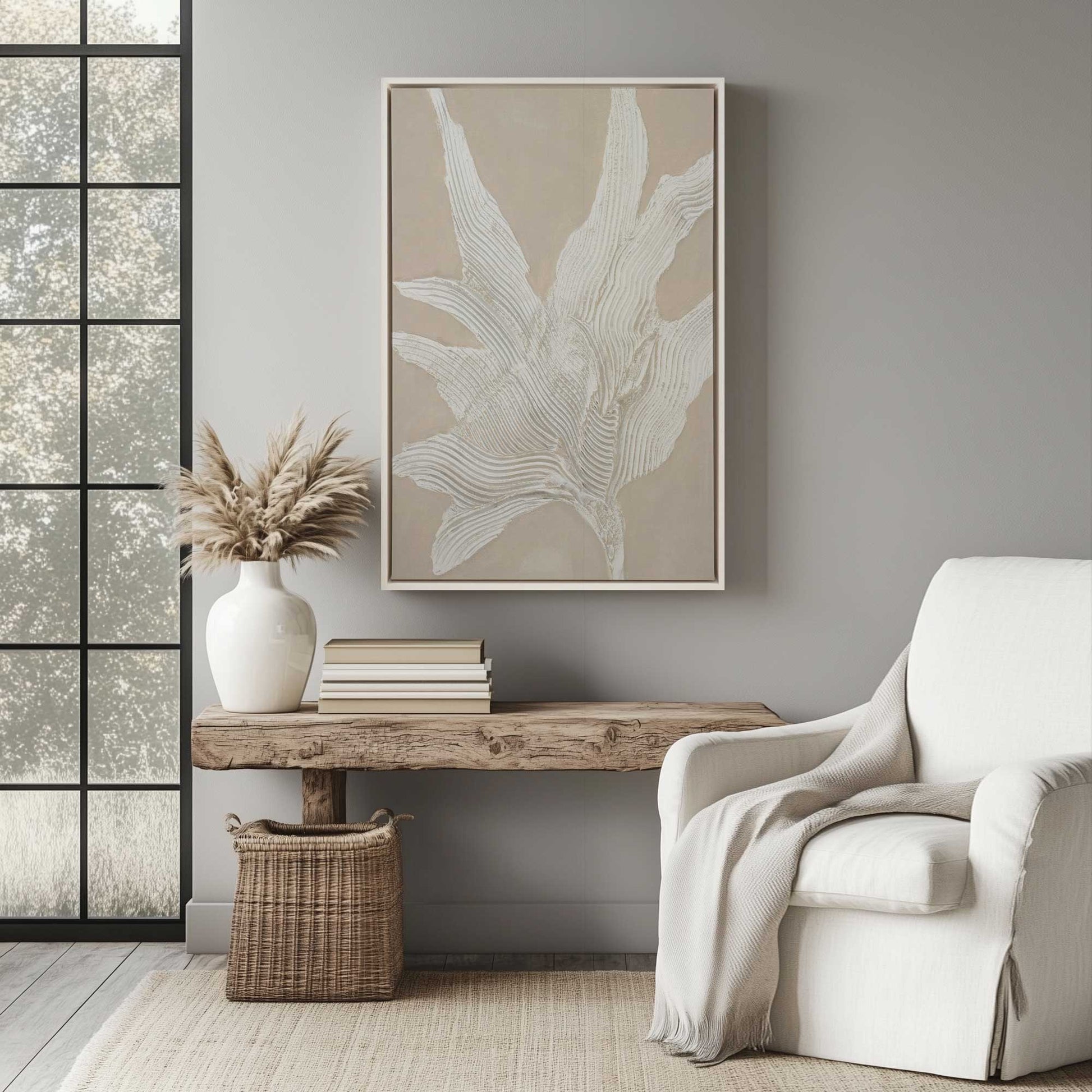 Picture of art in a room