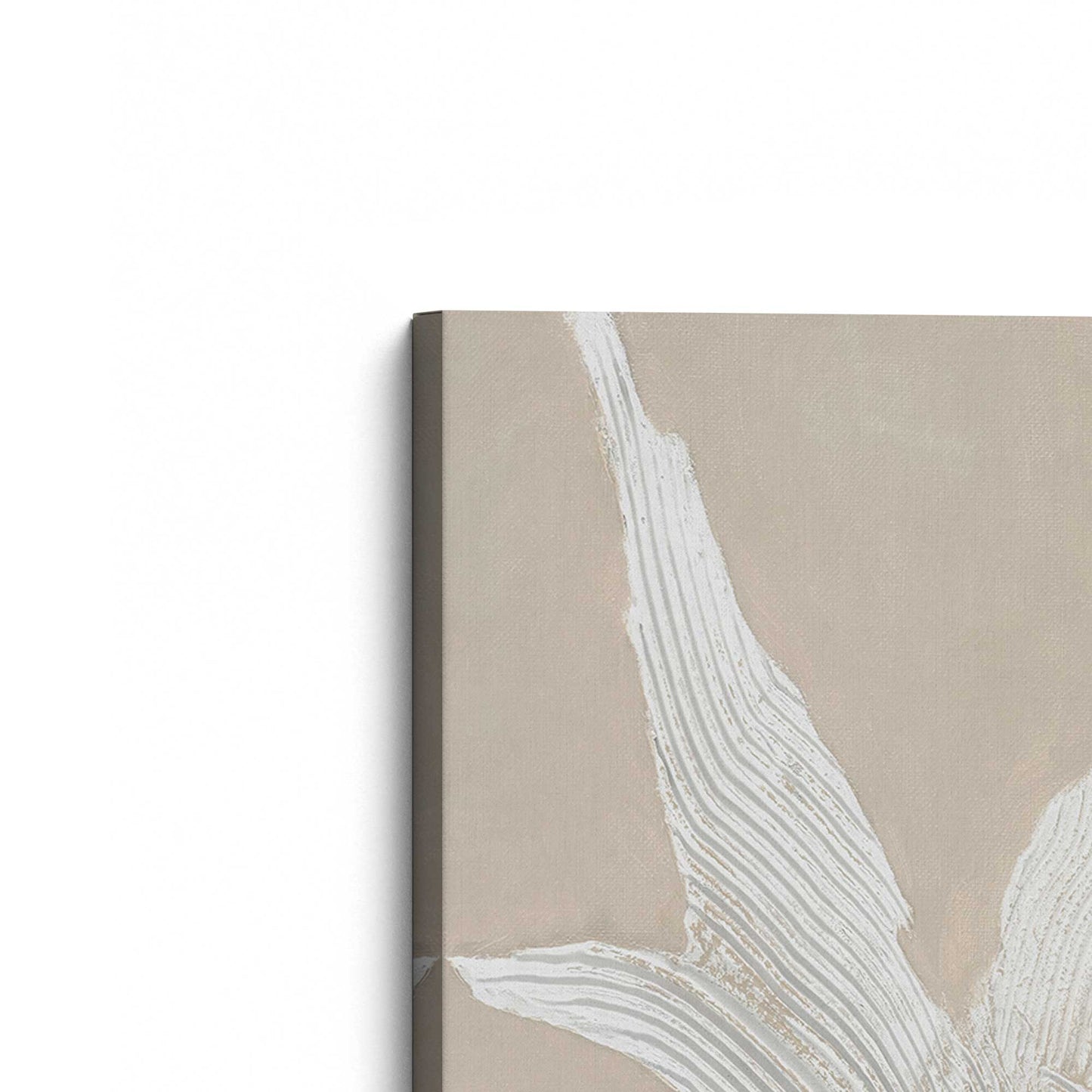 [Color:Stretched Canvas], Picture of the corner of the art