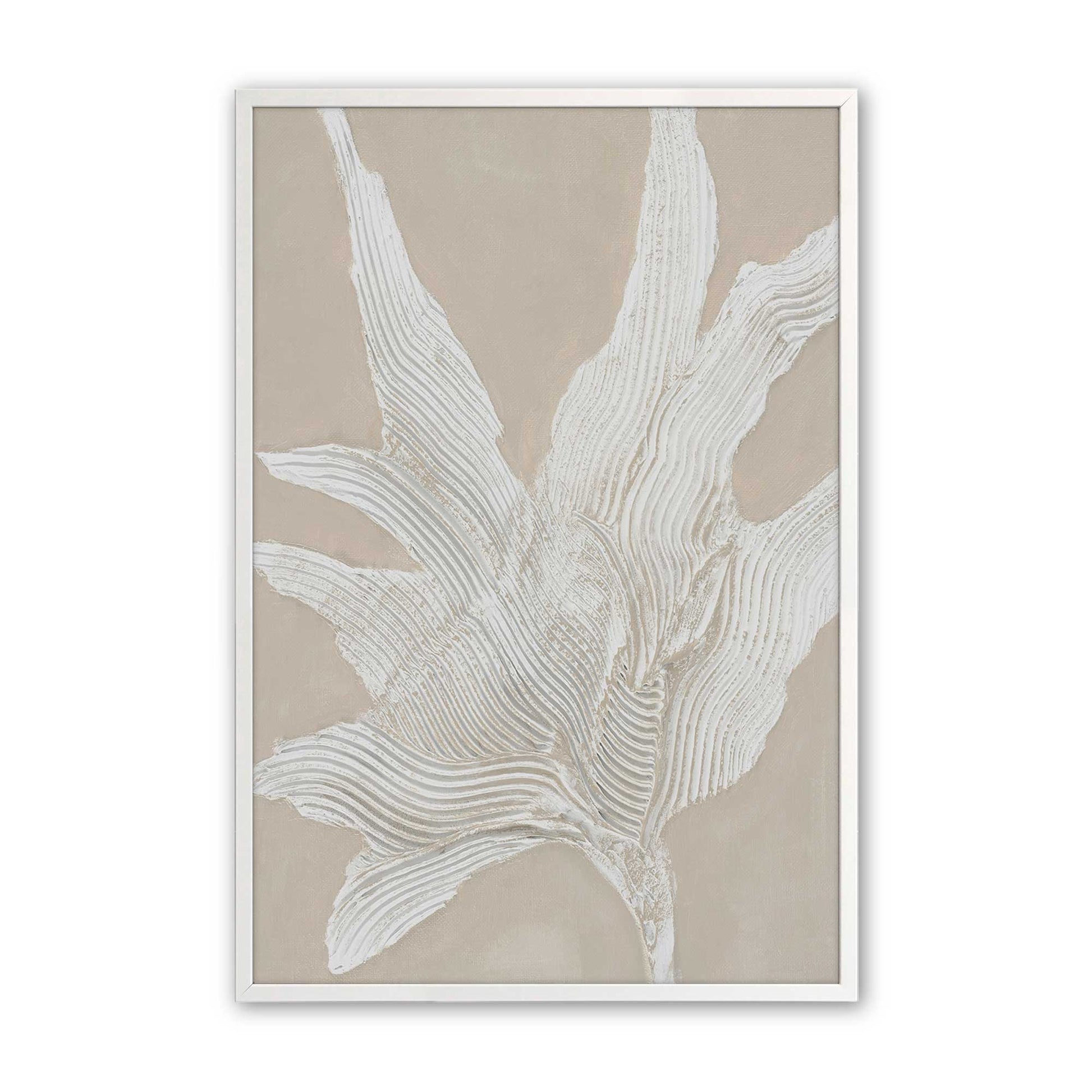 [Color:Opaque White], Picture of art in a Opaque White frame