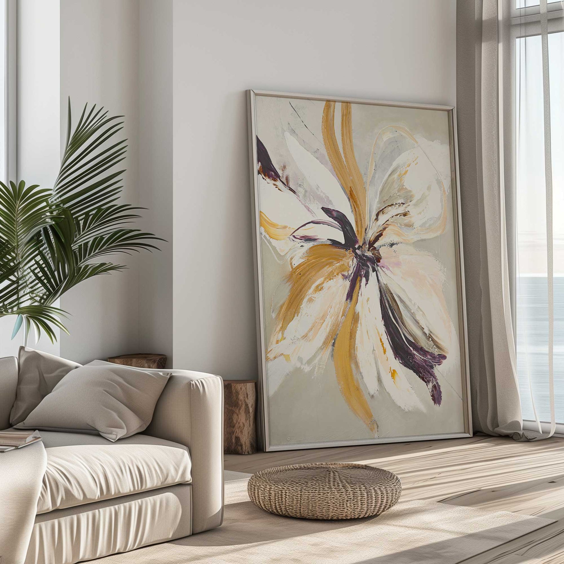 Picture of art in a room