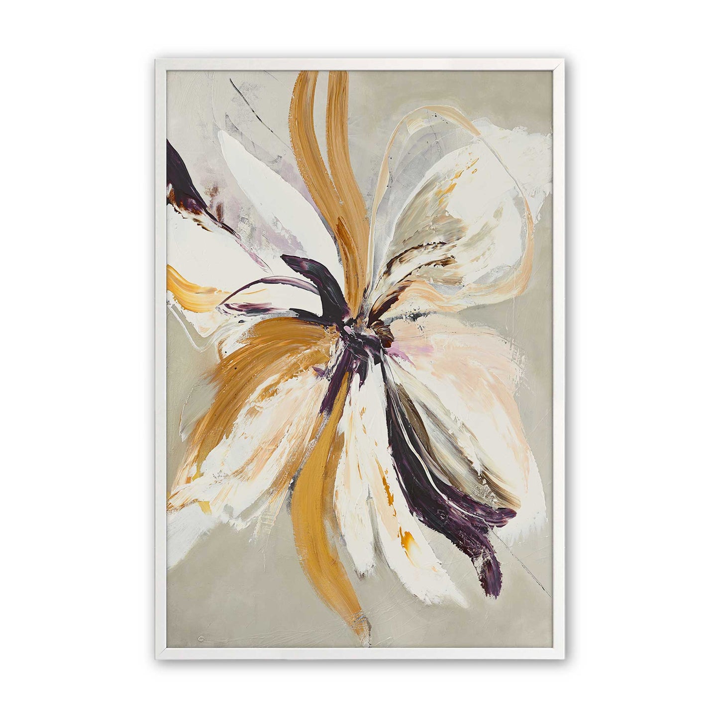 [Color:Opaque White], Picture of art in a Opaque White frame