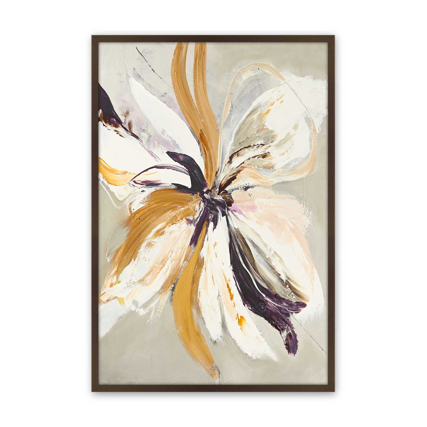 [Color:Brown], Picture of art in a Brown frame
