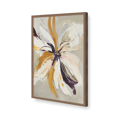 [Color:Walnut], Picture of art in a Walnut frame of the corner