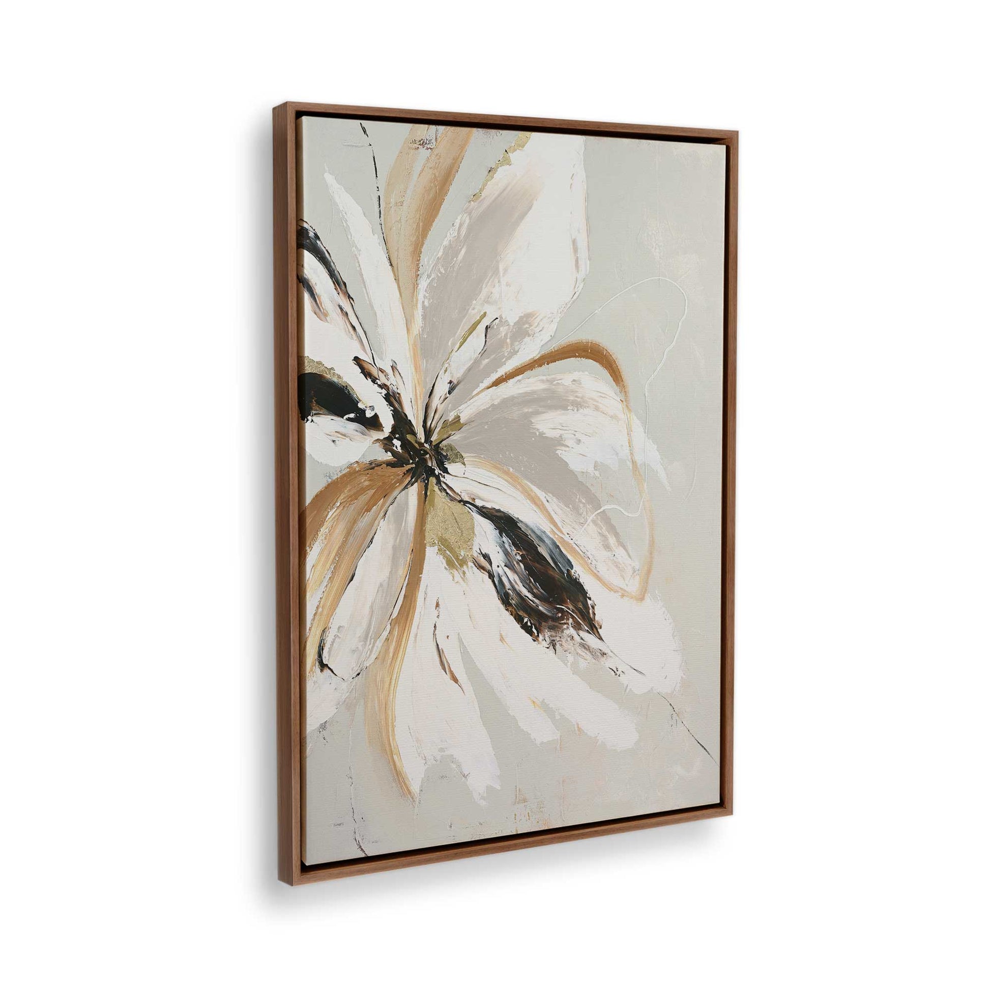 [Color:Walnut], Picture of the corner of the art