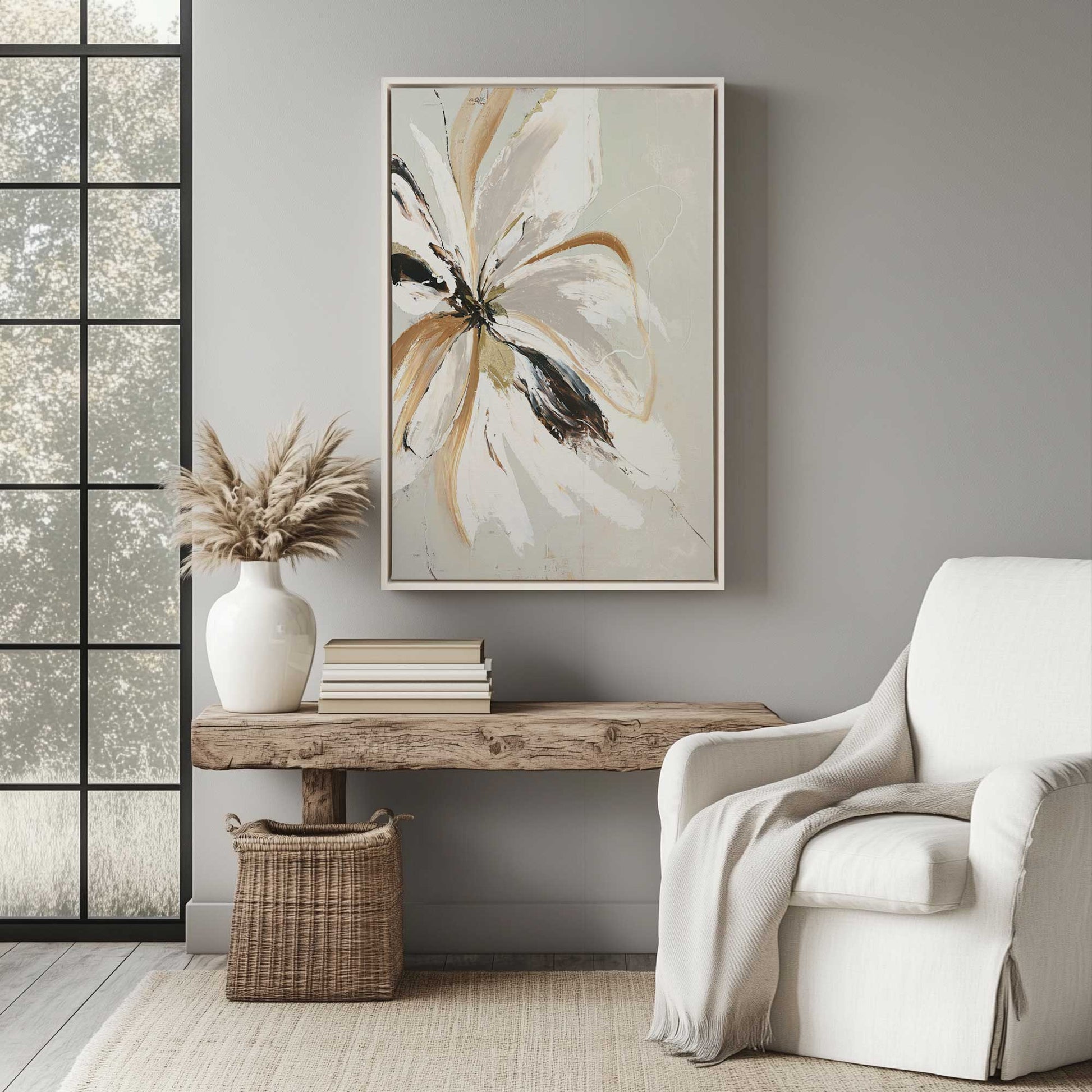 Picture of art in a room