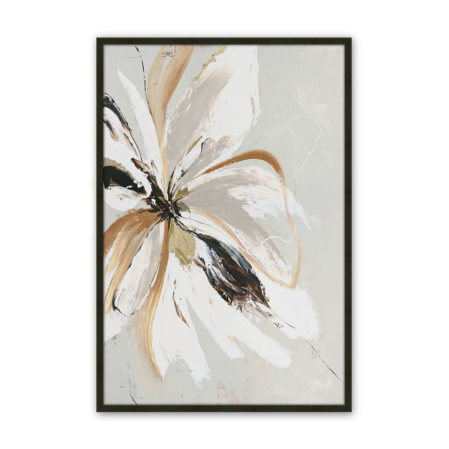 [Color:Satin Black], Picture of art in a Satin Black frame