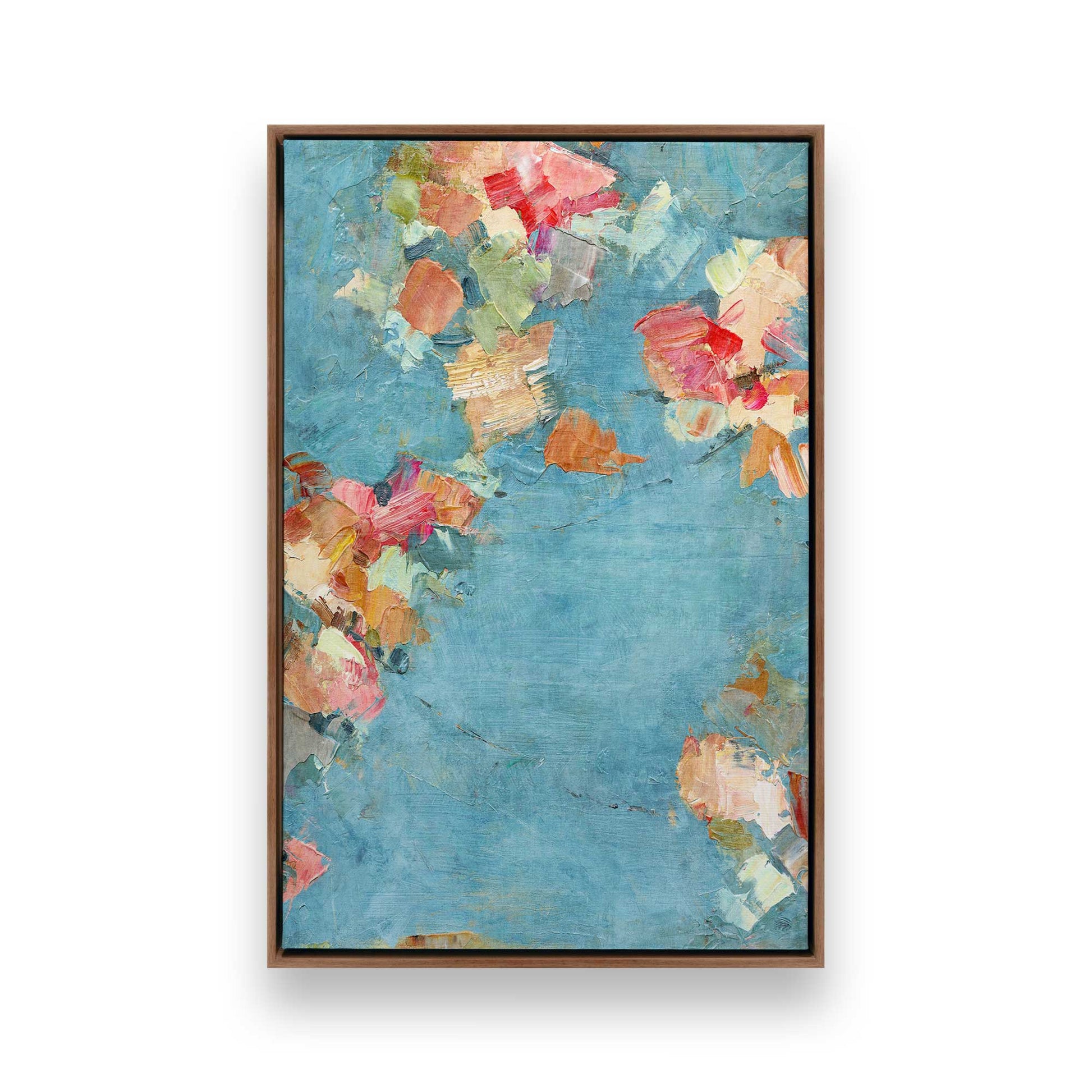 [Color:Walnut], Picture of art in a Walnut frame