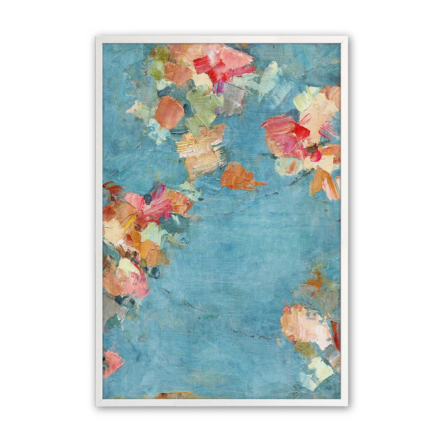 [Color:Opaque White], Picture of art in a Opaque White frame