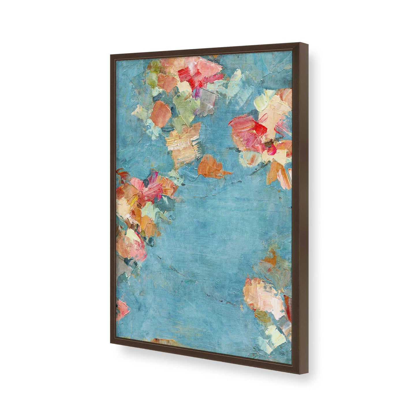 [Color:Belvinder Brown], Picture of art in a Belvinder Brown frame of the corner