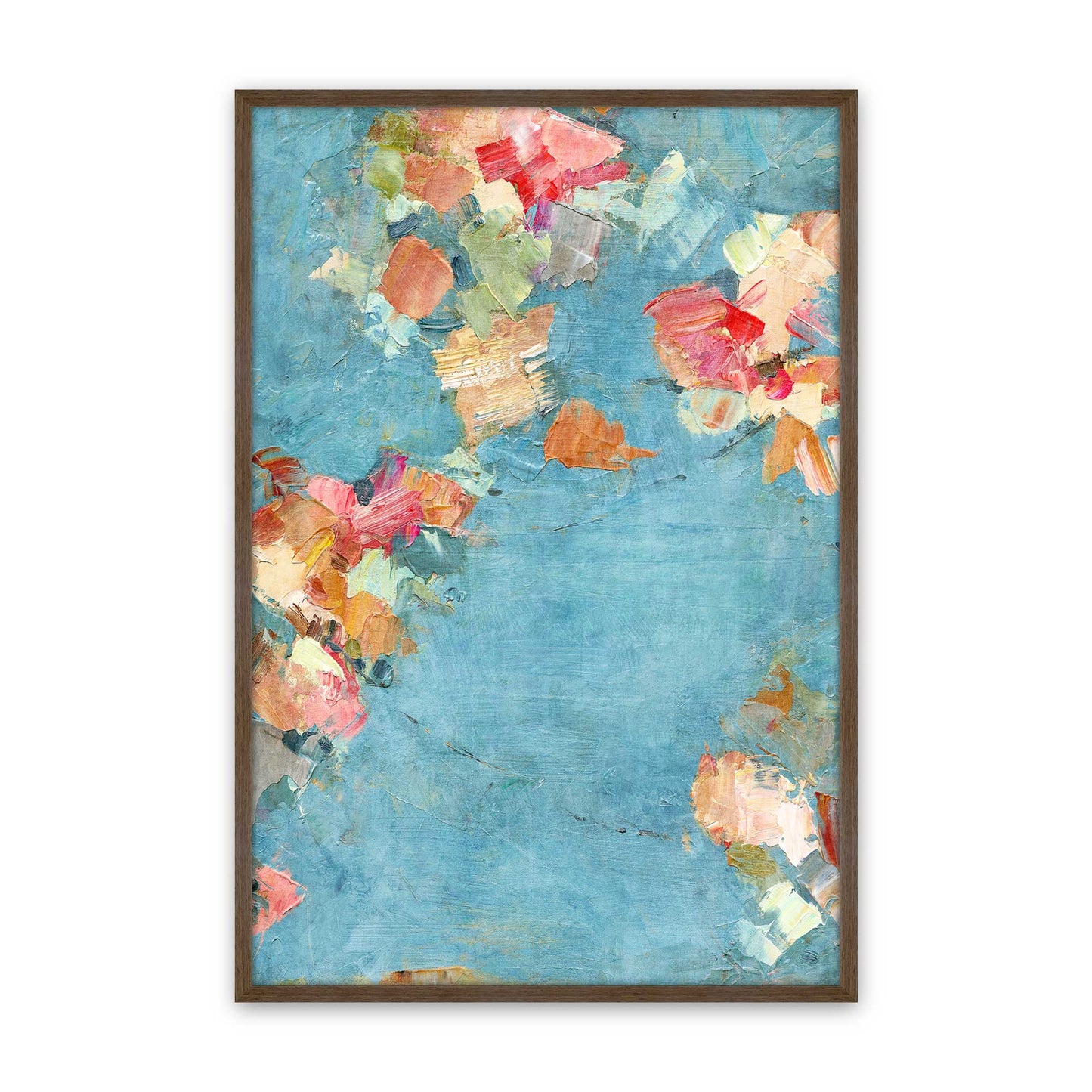 [Color:Walnut], Picture of art in a Walnut frame