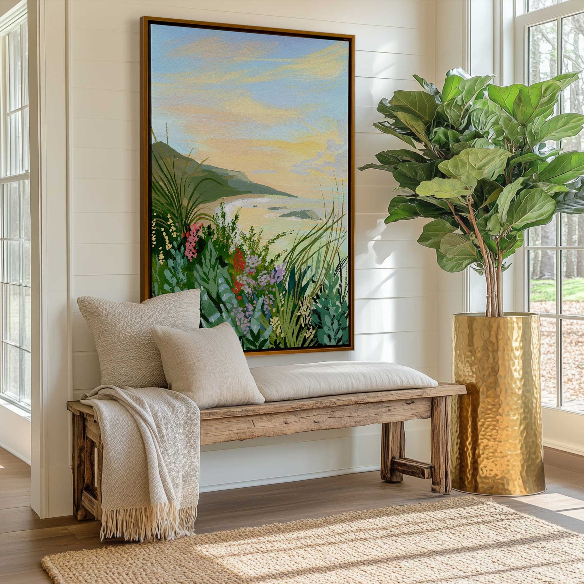 Picture of art in a room
