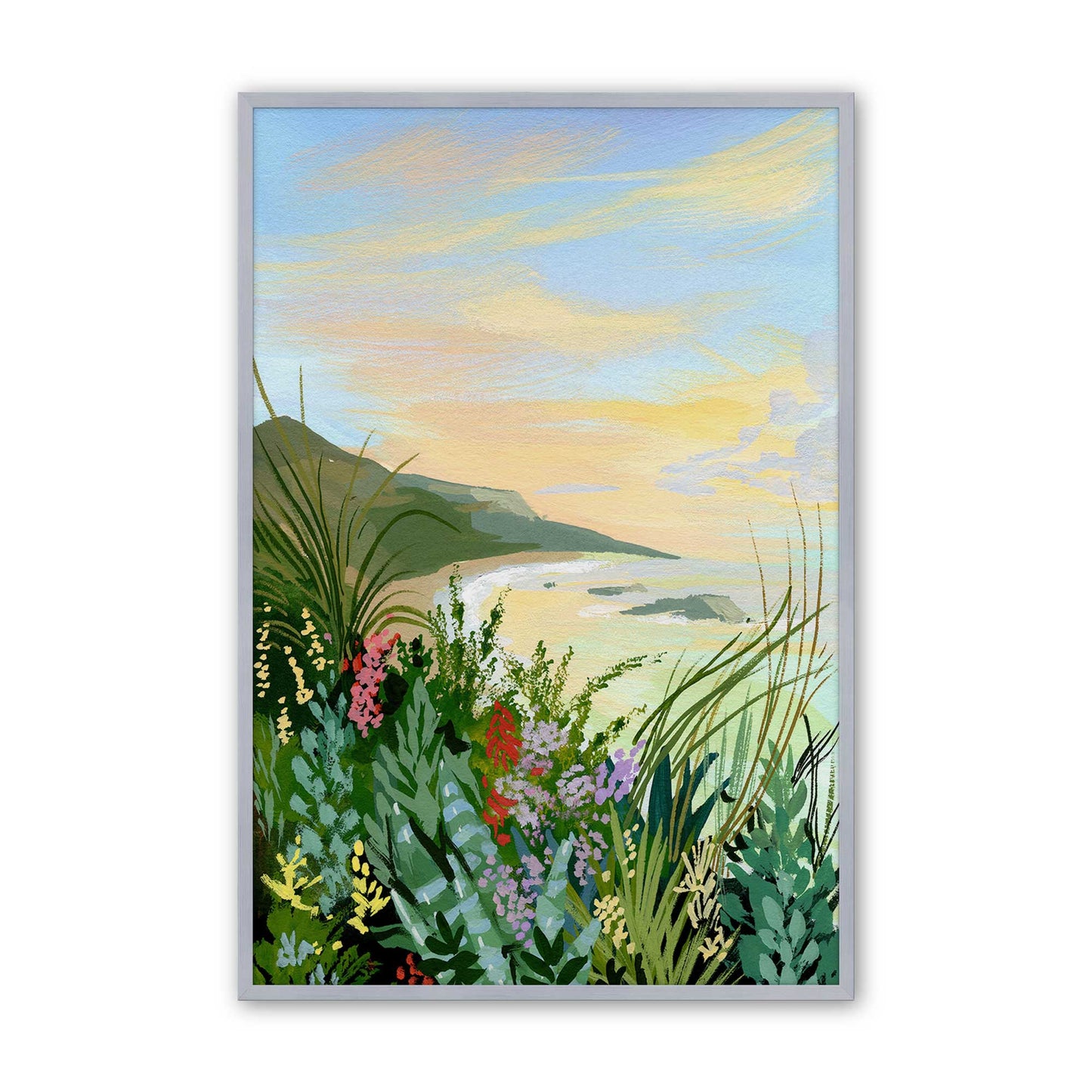 [Color:Polished Chrome], Picture of art in a Polished Chrome frame