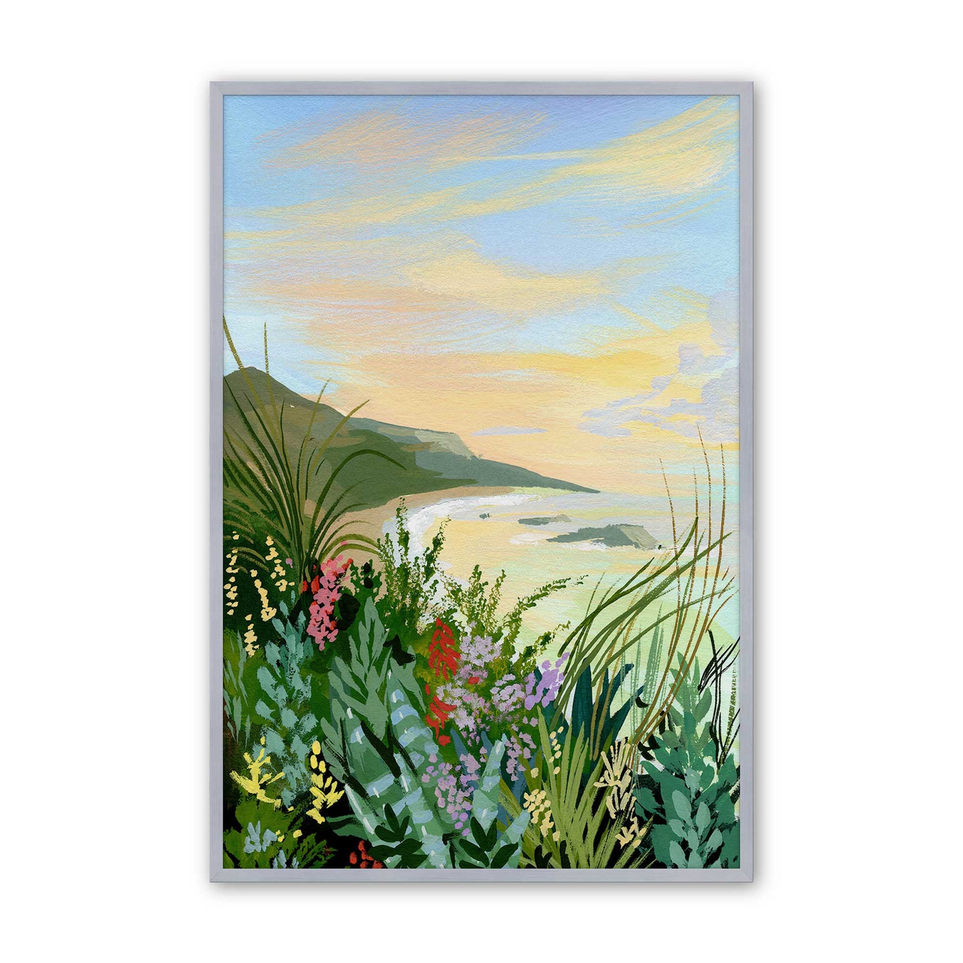 [Color:Polished Chrome], Picture of art in a Polished Chrome frame