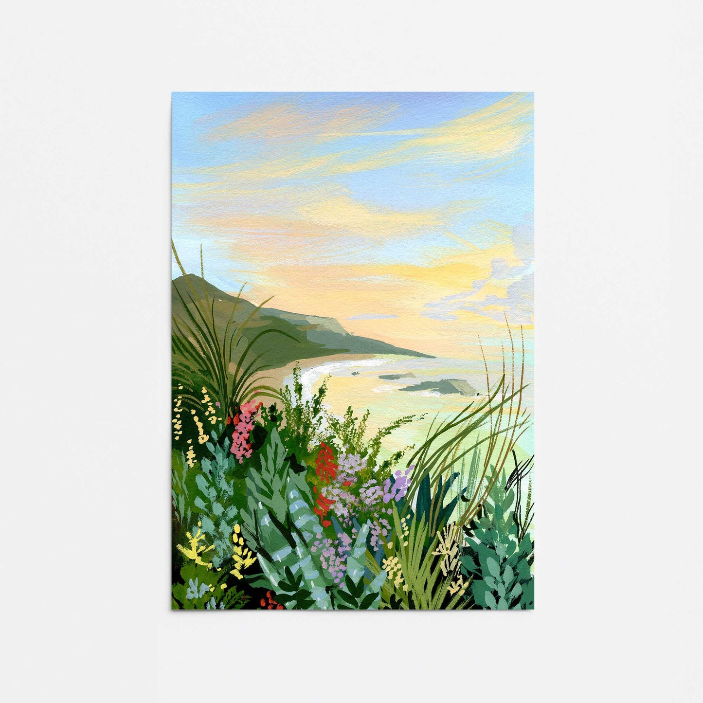 [Color:Rolled Print], Picture of close up of art