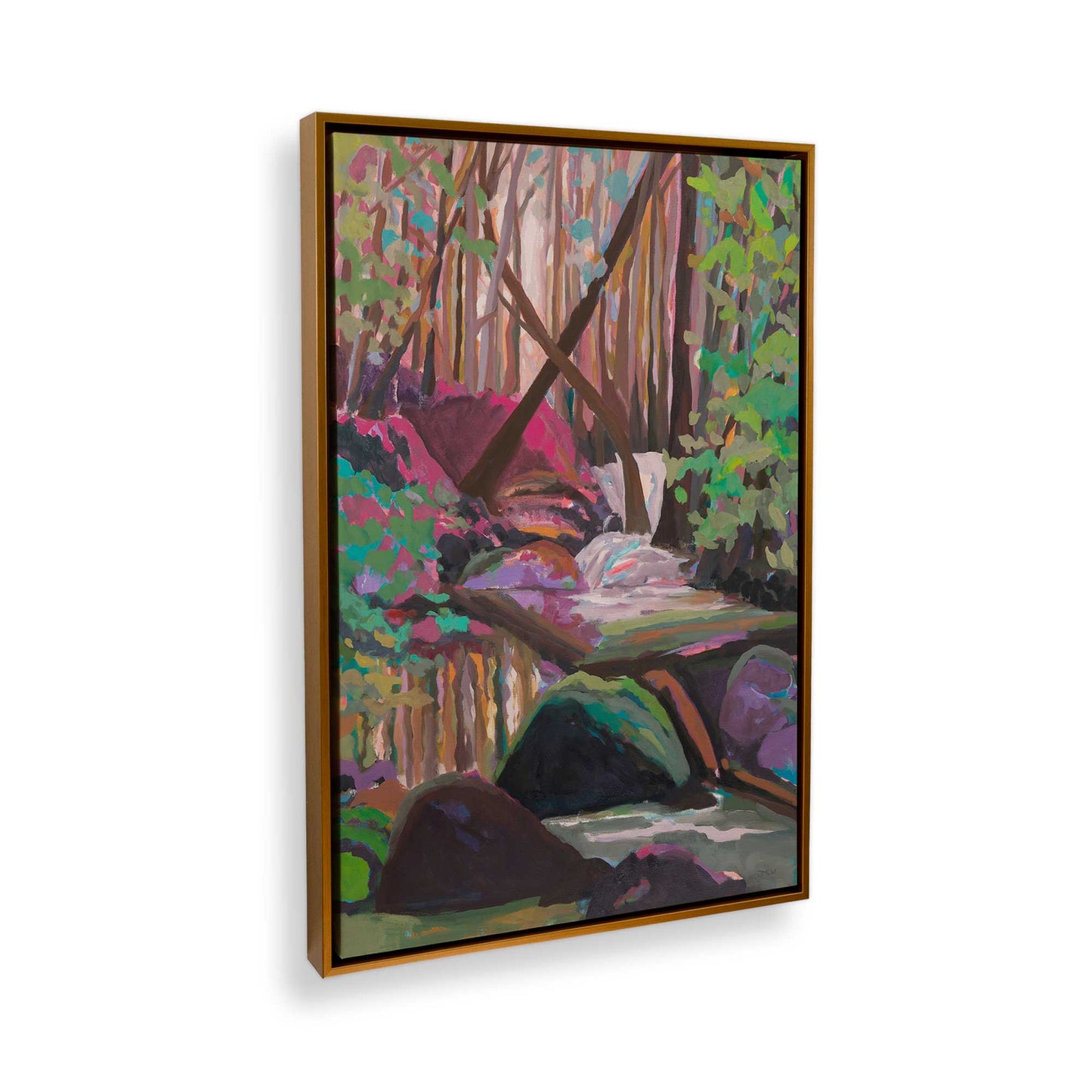 [Color:Polished Gold], Picture of the corner of the art