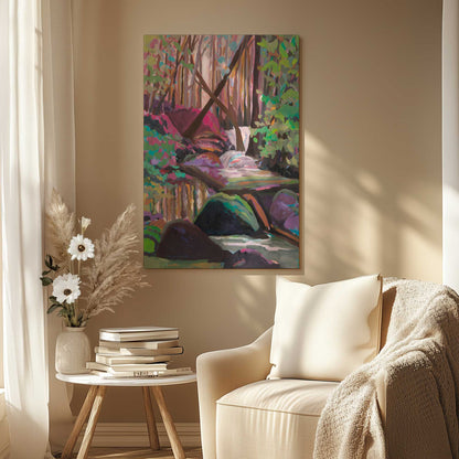 Picture of art in a room