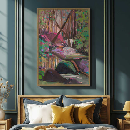 Picture of art in a room