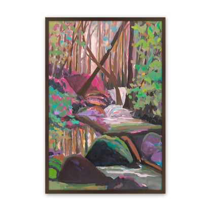[Color:Belvinder Brown], Picture of art in a Belvinder Brown frame