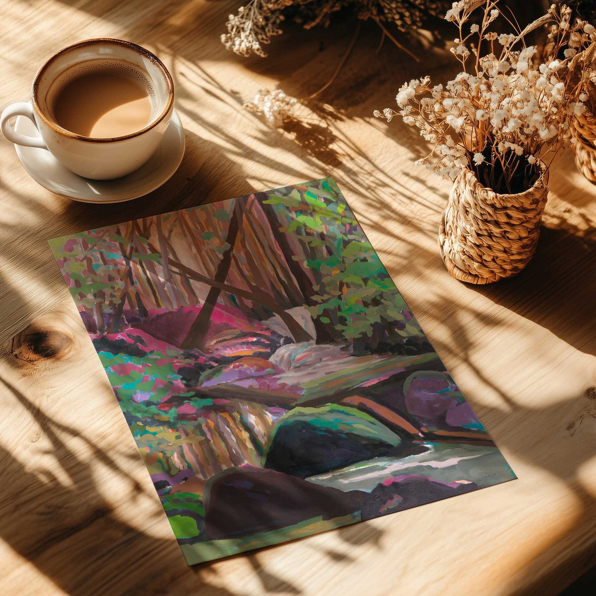 [Color:Rolled Print], Picture of close up of art