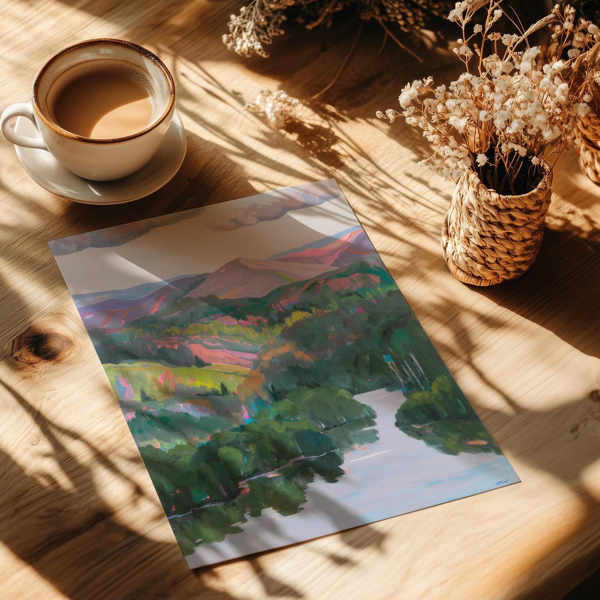 [Color:Rolled Print], Picture of close up of art