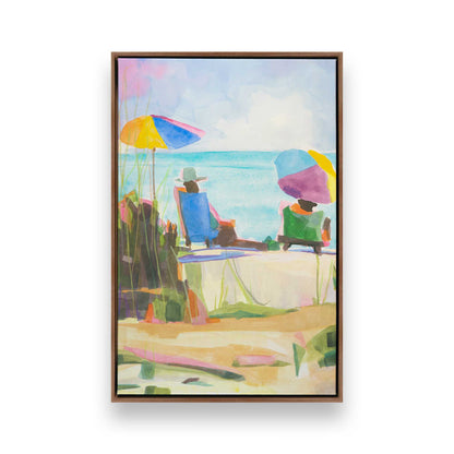 [Color:Walnut], Picture of art in a Walnut frame