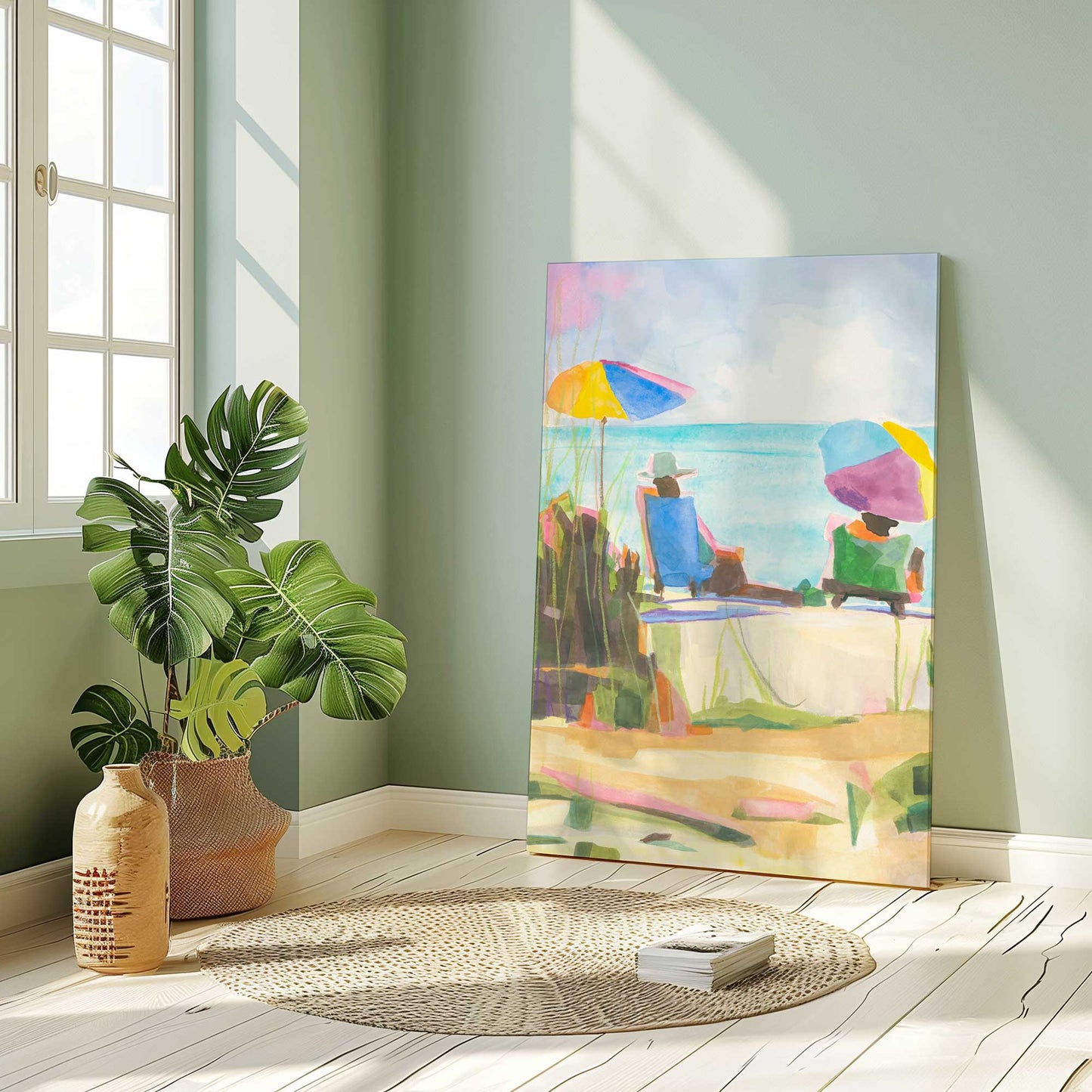 Picture of art in a room
