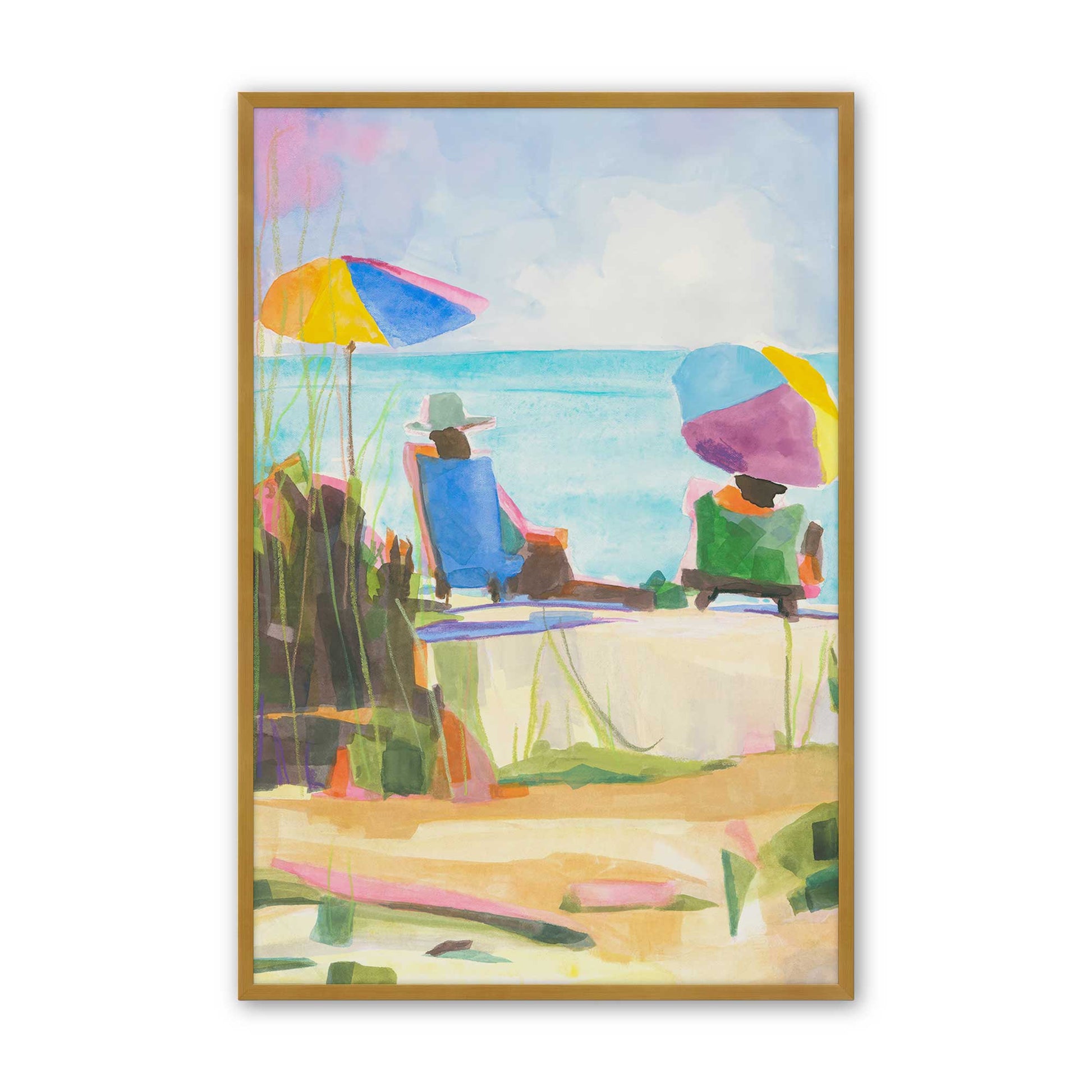 [Color:Polished Gold], Picture of art in a Polished Gold frame