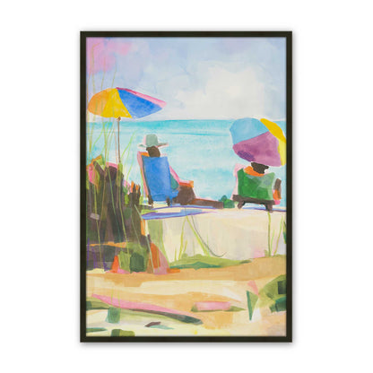 [Color:Satin Black], Picture of art in a Satin Black frame