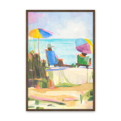[Color:Walnut], Picture of art in a Walnut frame
