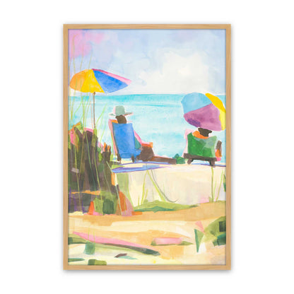 [Color:American Maple], Picture of art in a American Maple frame