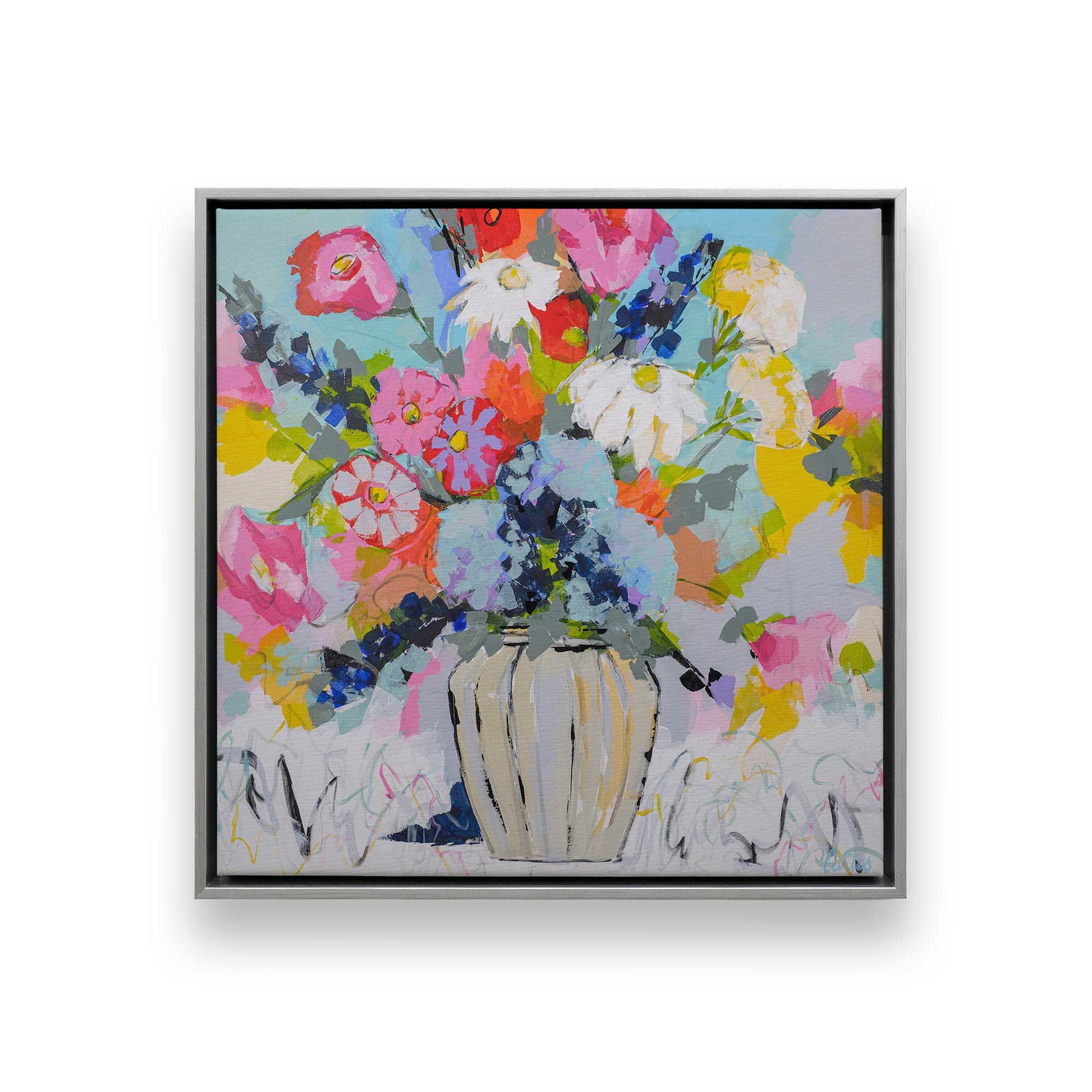 [Color:Polished Chrome], Picture of art in a Polished Chrome frame