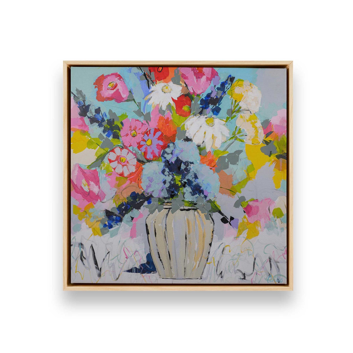 [Color:American Maple], Picture of art in an American Maple frame