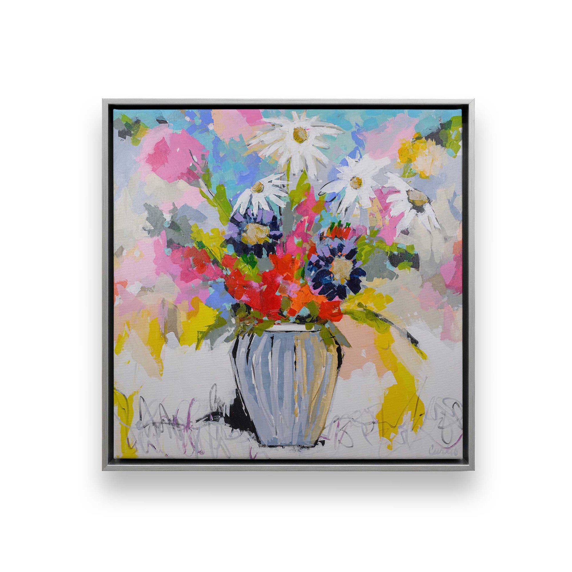 [Color:Polished Chrome], Picture of art in a Polished Chrome frame