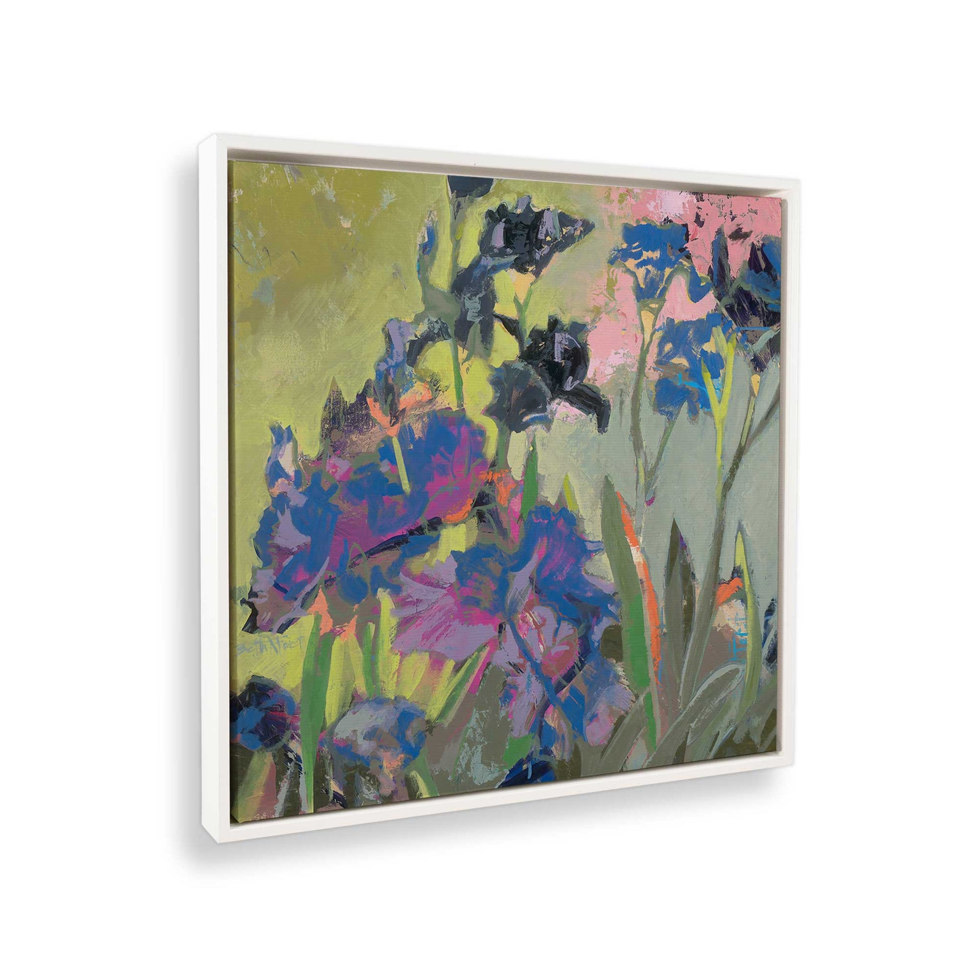 [Color:Opaque White], Picture of the corner of the art
