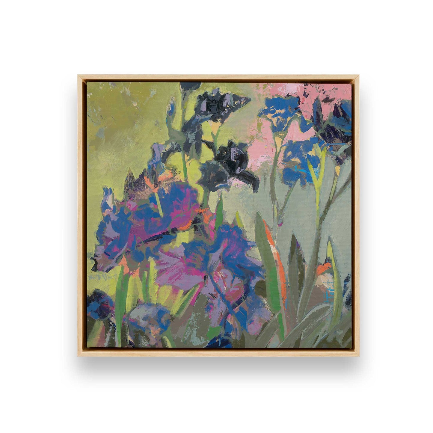 [Color:American Maple], Picture of art in a American Maple frame