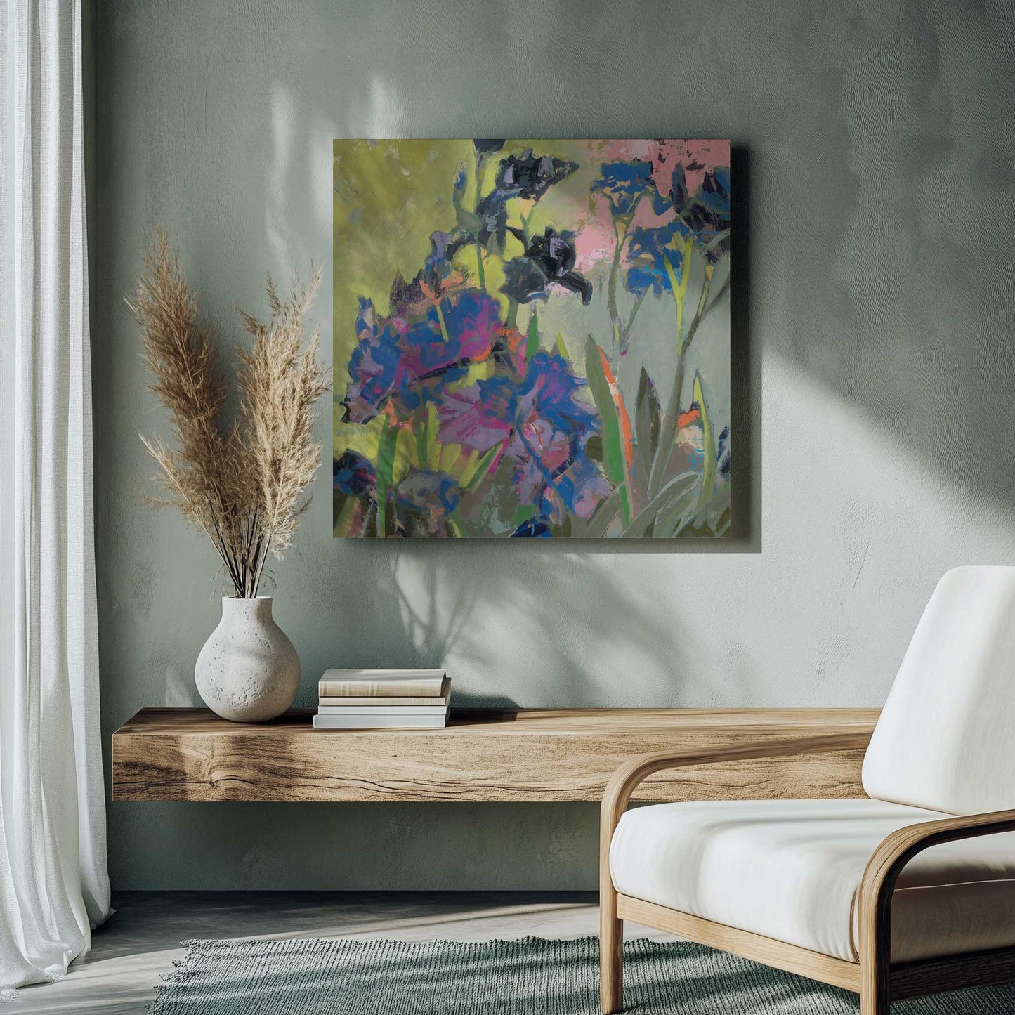 Picture of art in a room