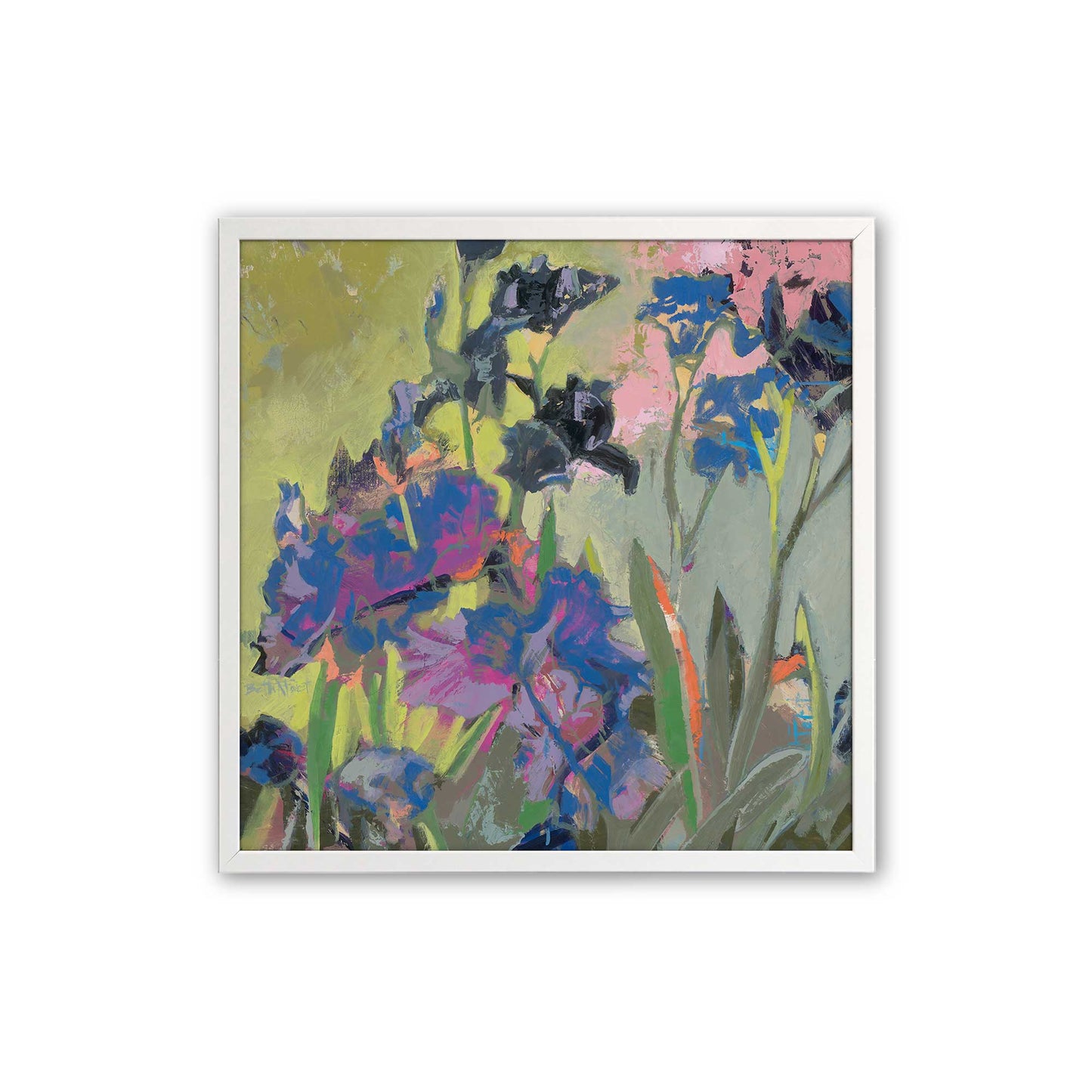 [Color:Opaque White], Picture of art in a Opaque White frame
