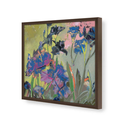 [Color:Espresso], Picture of art in a Espresso frame of the corner