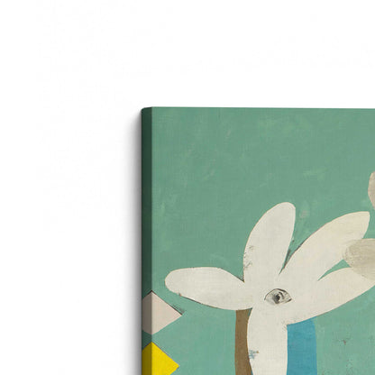 [Color:Stretched Canvas], Picture of the corner of the art
