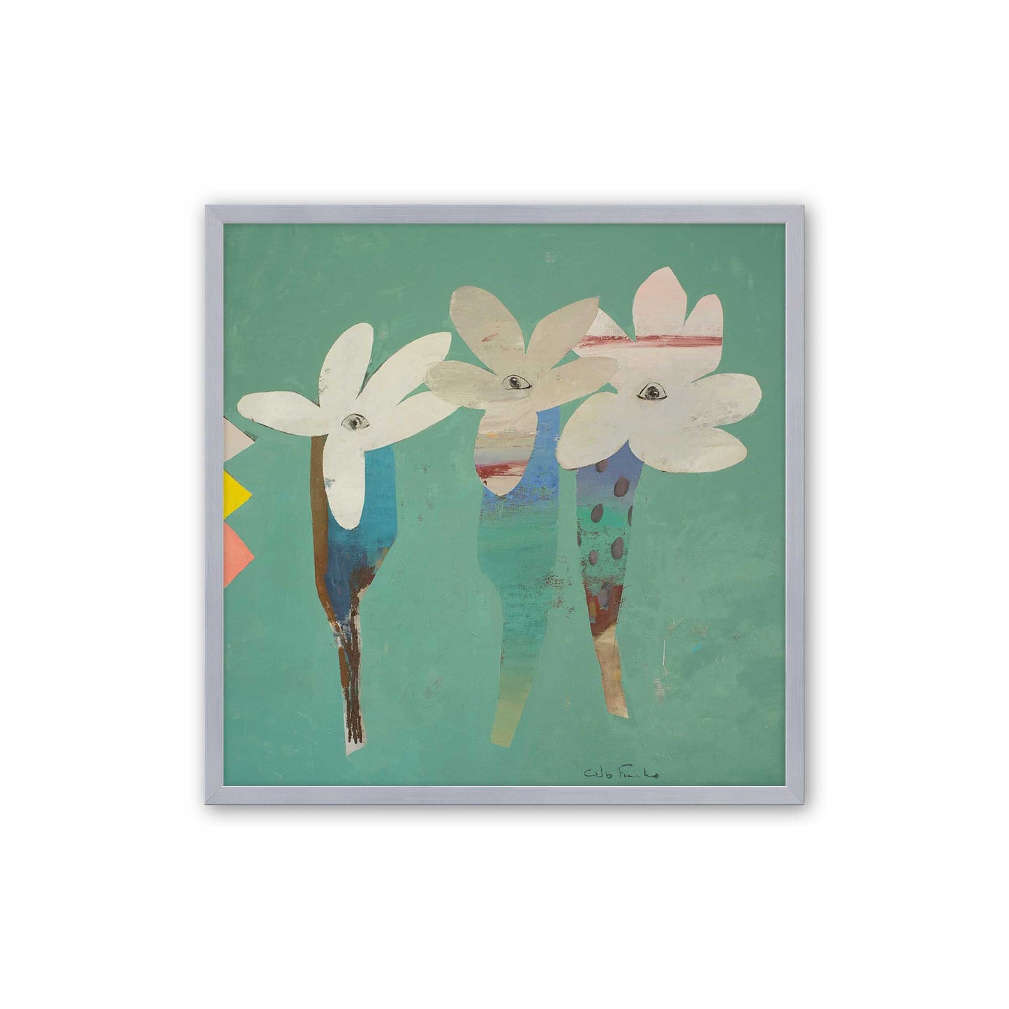 [Color:Polished Chrome], Picture of art in a Polished Chrome frame