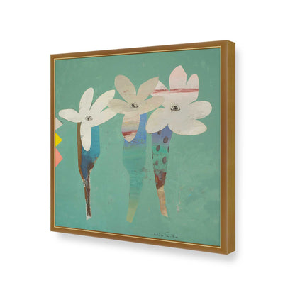 [Color:Polished Gold], Picture of art in a Polished Gold frame of the corner