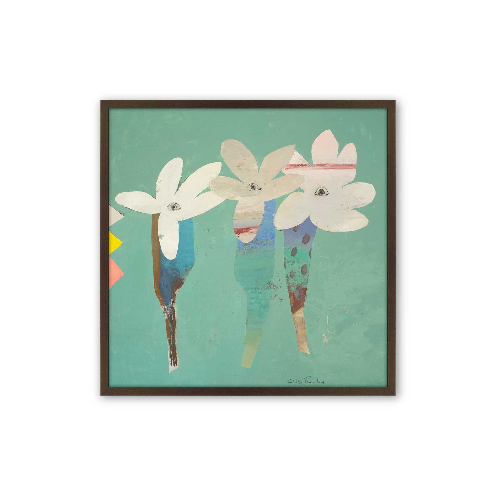 [Color:Espresso], Picture of art in a Espresso frame