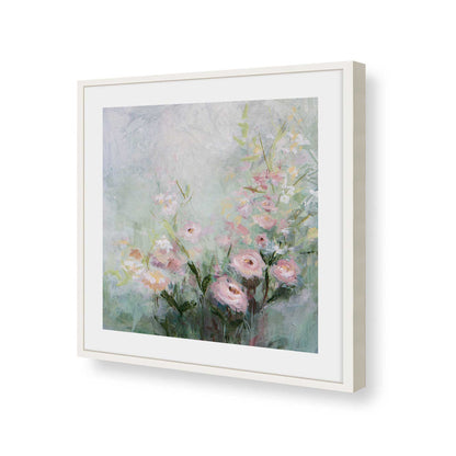 [Color:Opaque White], Picture of art in a Opaque White frame of the corner