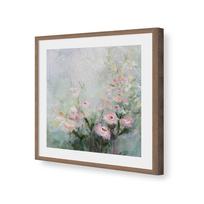 [Color:Walnut], Picture of art in a Walnut frame of the corner