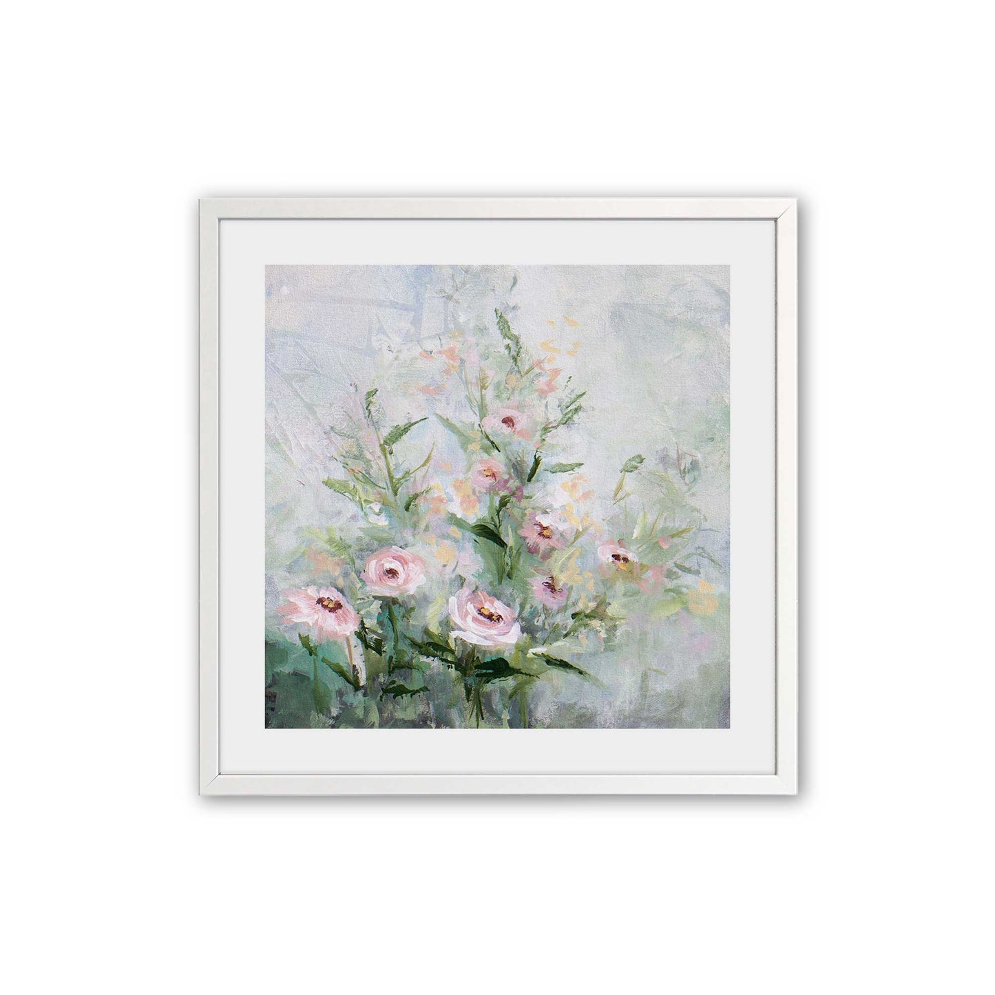 [Color:Opaque White], Picture of art in an Opaque White frame