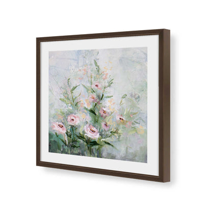 [Color:Espresso], Picture of art in a Espresso frame of the corner