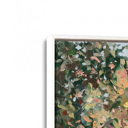 [Color:Opaque White], Picture of art in a White frame at an angle